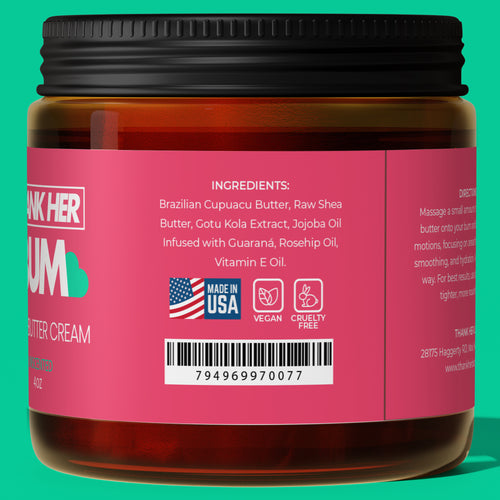 Thank Her Bum - Brazilian Body Butter Cream - 4 oz